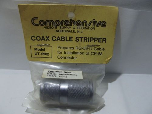 New UT-5902 Cablematic COAX Cable Stripper prepares RG59/U - UT 5901 PL-259