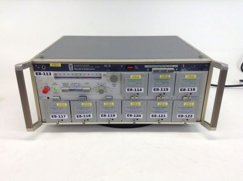 Wandel &amp; goltermann rs-25 white noise generator 6 khz ... 25 mhz w/ 9x plug-ins for sale