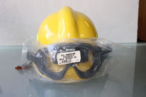 Nfpa 2007 edition helmet with ess goggles ess innerzone esso1gy2-p for sale