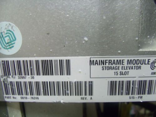 Applied Materials Main Frame Module Storage 6&#034; Elevator 15 Slot 0010-76246