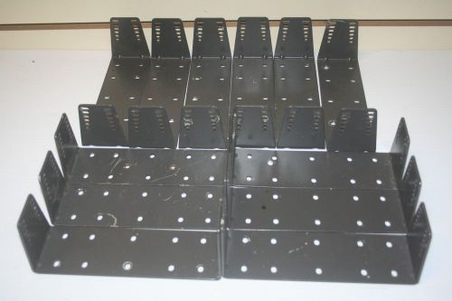 Qty-12, Mounting Brackets for GE / Ericsson, MDX series radios .PN: 19A138051G11