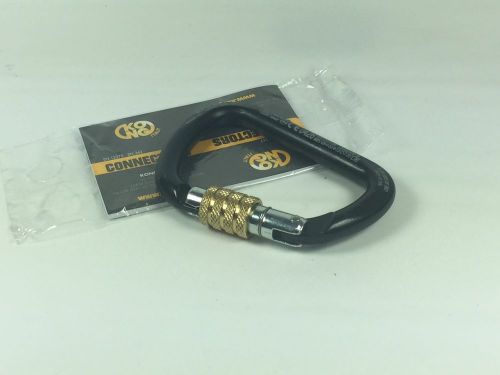 Kong Carbon Carbon Steel Rescue Carabiner Screw Locking Gate KNG411SL