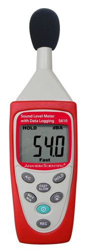 NEW Anaheim Scientific S610 Sound Level Meter with Data Logging