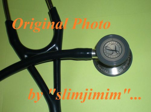 Used littmann cardiology iii stethoscope? no original box? navy blue? for sale