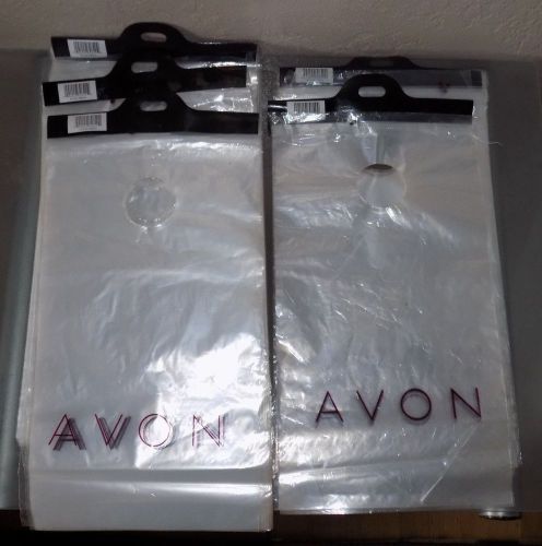 220 AVON CLEAR PLASTIC DOOR KNOB BAGS