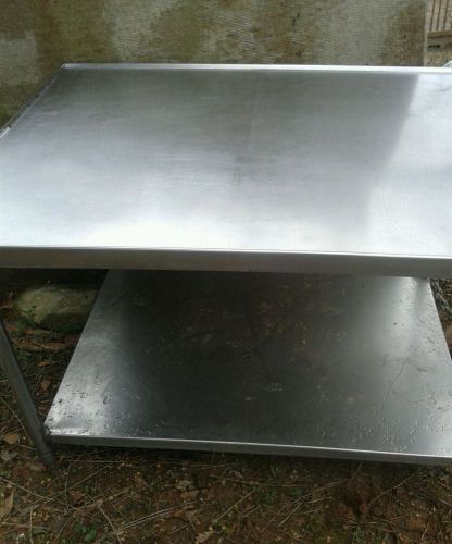 Industrial Grade Stainless Steel table used