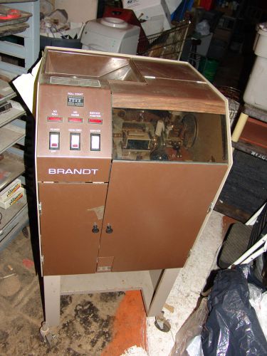 Brandt Automatic Change Coin / Money Counter Wrapper Wrap Roll Packaging Machine