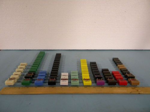 VARIOUS VINTAGE ADMIRAL BELFUSE CHEMICAL FUSE ASSORTMENT, LOT of 97, NEW-NOS
