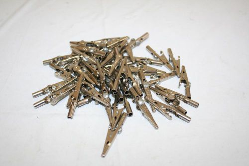 Mueller lot of 50 #60s alligator clips w/ screw steel made in usa for sale