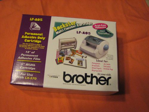 Brother LF-A05 Permanent Adhesive  Only Cartridge NIB Use with LX-570
