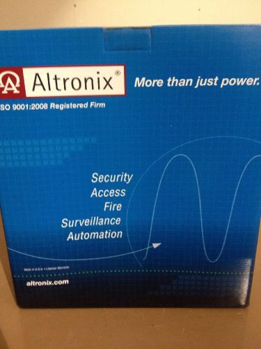 **NEW** Altronix AL400ULX Power Supply/Charger with Single Output, 12/24 VDC