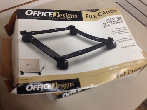 Office designed file caddy