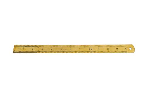 Moorea seal violet light gold brass ruler for sale