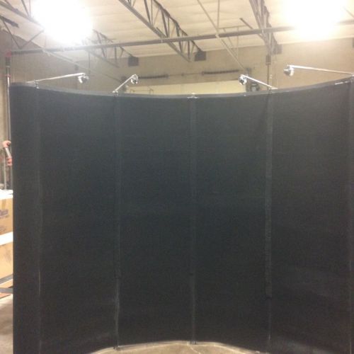 10&#039; x 8&#039; Trade Show Display Booth - Curved Wall