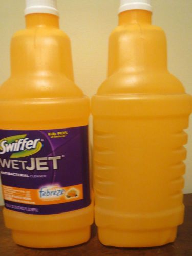 2x Swiffer WetJet Antibacterial cleaner Febreze Citrus and Light scent 42.2Oz ea