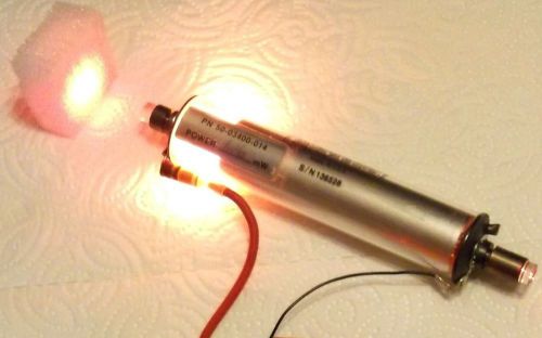 Uniphase helium neon hene gas laser tube 632.8nm 1mw red beam lab hobby part for sale