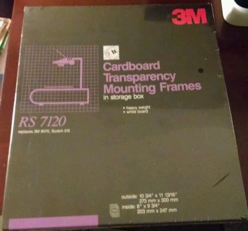 3m cardboard transparency mounting frames replaces scotch 512