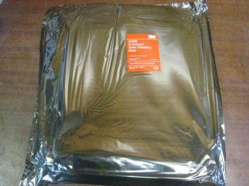 3M 2100E 10&#034; X 30&#034; EMBOSSED STATIC SHIELDING BAGS 100 BAG PACK FREE SHIPPING