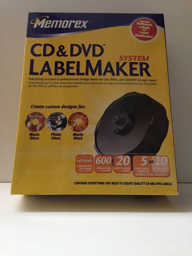 **** NEW**** Memorex CD &amp; DVD Label Maker