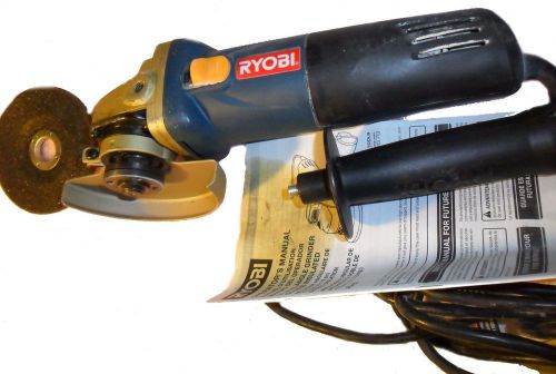 Ryobi barrel grip angle grinder for sale