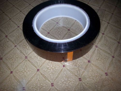 POLYIMIDE FILM (KAPTON)  WITH SILICONE RESIN, .003&#034; x 1&#034; x 72 yard HIGH TEMP