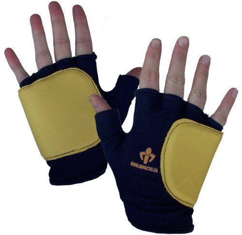 Impacto 50320110030 Anti-Impact Glove  Blue/Yellow