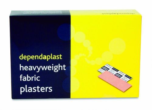 (r) rel509 dependaplast fabric heavyweight plasters 4cm x 2cm box of 100 for sale