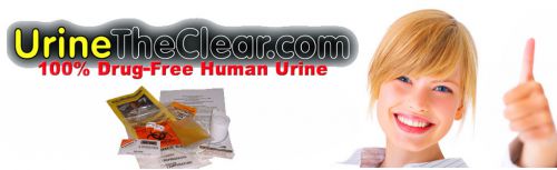 Dehydrated human URINE Drug test kit urnintheclear pass piss test Two Kits