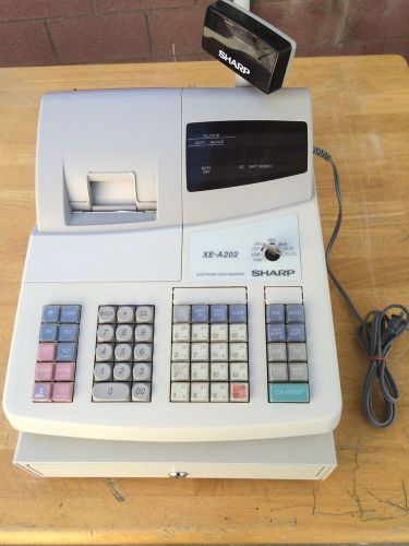 SHARP XE-A202 Electronic Cash Register