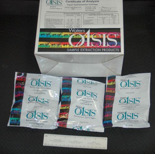30 Oasis HLB Plus 186000132 Short Cartridge, 225mg Sorbent , 60 µm NEW &amp; SEALED