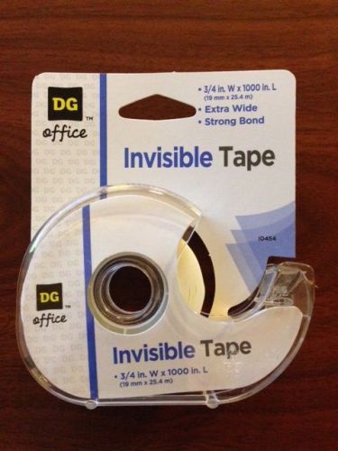1 DIspenser of DG Office Invisible Tape- Free Shipping