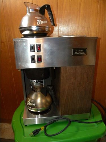 12 Cup Bunn Pour-O-Matic Automatic Commercial Coffee Maker Model VPR 1660 Watts