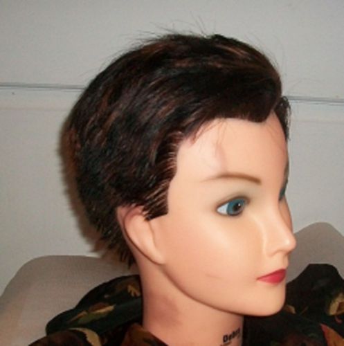 DEBRA MANNEQUIN HEAD, BRUNETTE, STORE &amp; STYLE WIGS, DISPLAY HATS, WIGS GC