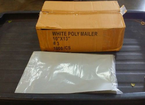 100  (10&#034; x 13&#034;) self sealing poly mailers (just peel-and-seal) for sale