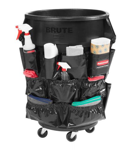 Rubbermaid Commercial Brute Executive Series Caddy  Twelve Pockets 44-Gallon