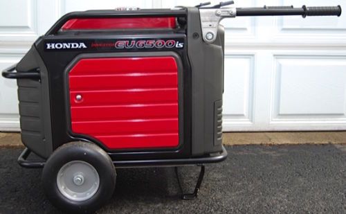 Honda electric start, super quiet generator - eu 6500is for sale