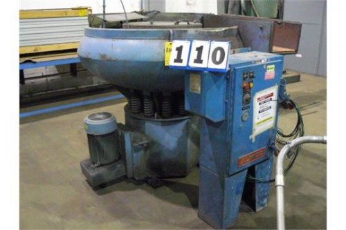 Almco or-15cd vibratory finisher, cob meal dryer, 10 h.p., vari-speed, for sale