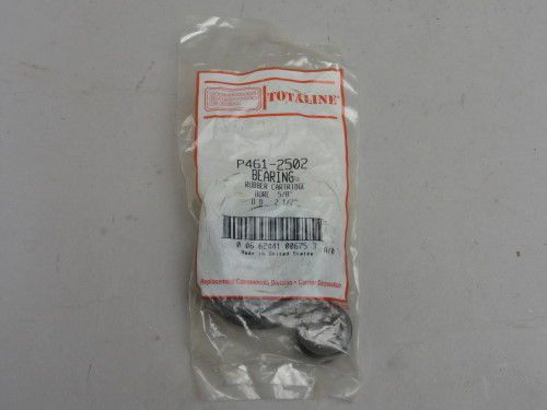 New totaline carrier p461-2502 rubber cartridge bearing 5/8&#034; bore 2-1/2&#034; od for sale