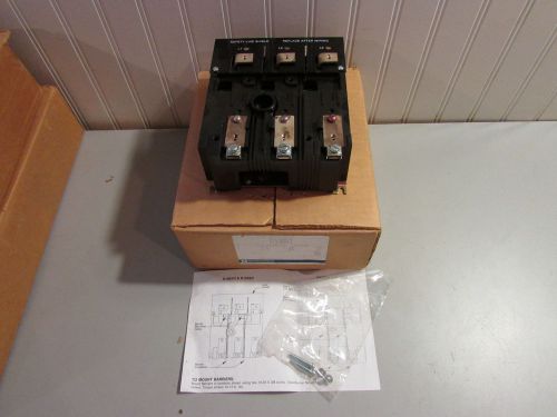 Telemecanique D10S1 Motor Control Switch Size 0-1 30Amps 3 Pole Less Fuse Clips