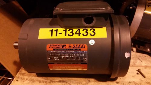 2 HP Reliance Electric Motor 145TC Frame 1725 RPM