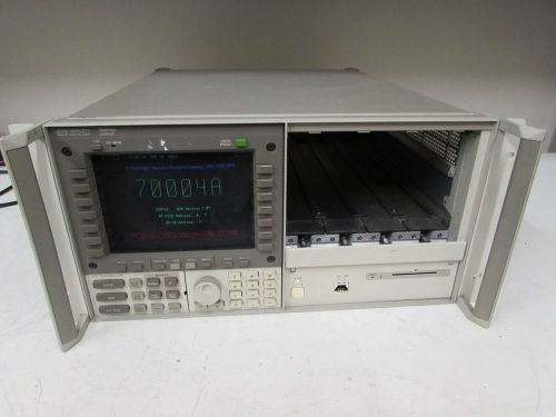 Agilent Keysight 70004A MMS Mainframe with Color Display, READ