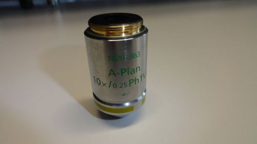 CC2: Zeiss A Plan 10x/0.25 Ph1 Var1 ?/- Microscope Objective