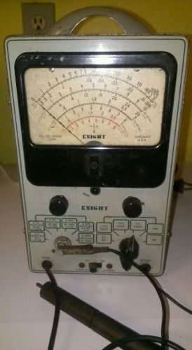 KNIGHT VACUUM TUBE VOLTMETER PROBE TESTER MADE BY ALLIED RADIO CORP CHICAGO