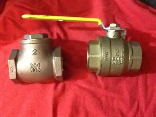 2 Inch Ball And Check Valve