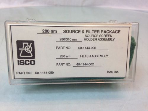 Isco uv-filter assembly 60-1144-059 source &amp; filter package 280nm for sale