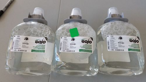 Gojo green certified foam hand cleanser 42oz - 5165-03 - 1 case of 3-------st for sale