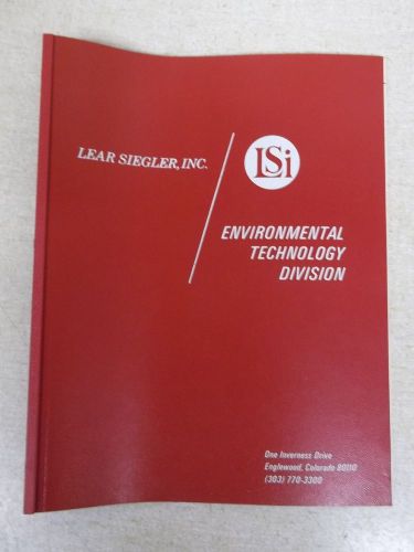 Lear Siegler Technical Instruction Manual Optical Density to Opacity Converter 2