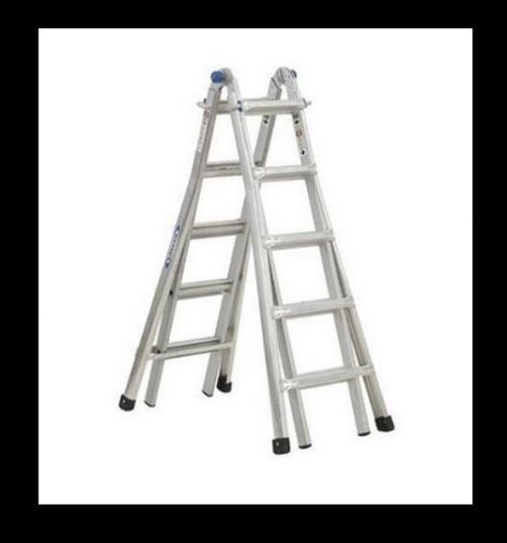 Werner mt-17 300-pound duty rating telescoping multi-ladder (17-foot) for sale