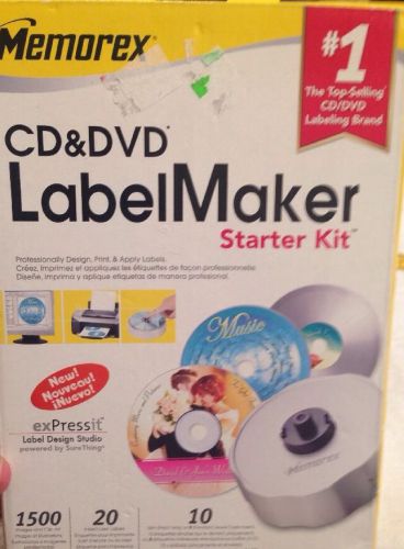 Memorex CD &amp; DVD Label Maker Starter Kit