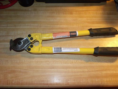 New 24&#034; Quality Heavy Duty Cable Cutters,for Copper or Aluminum Cable,(yellow)